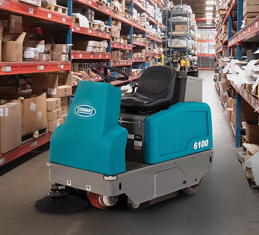 6100 Sub-Compact Battery Ride-On Floor Sweeper alt 15